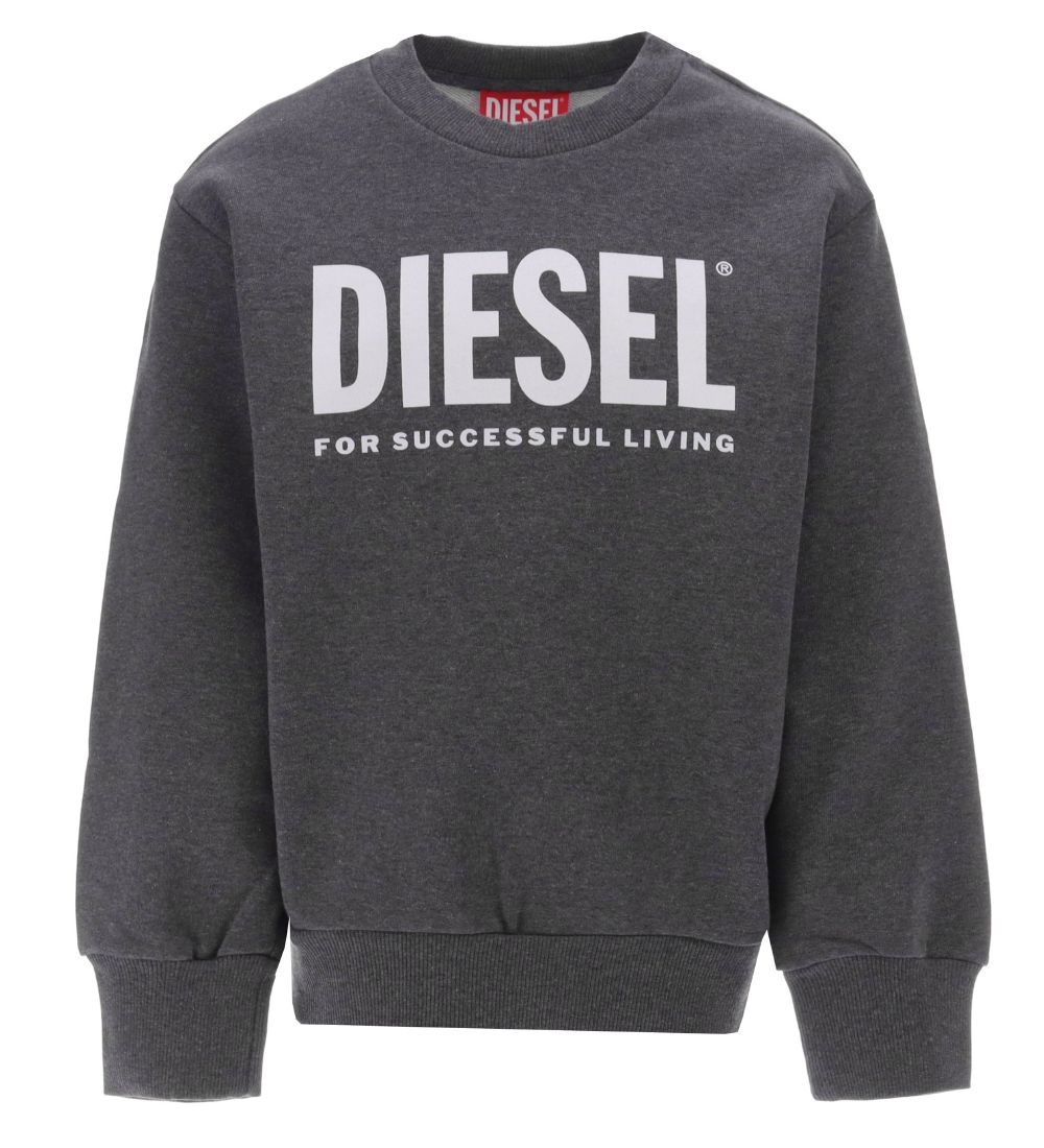 Diesel Sweatshirt - Screwdivision Logo - Grey