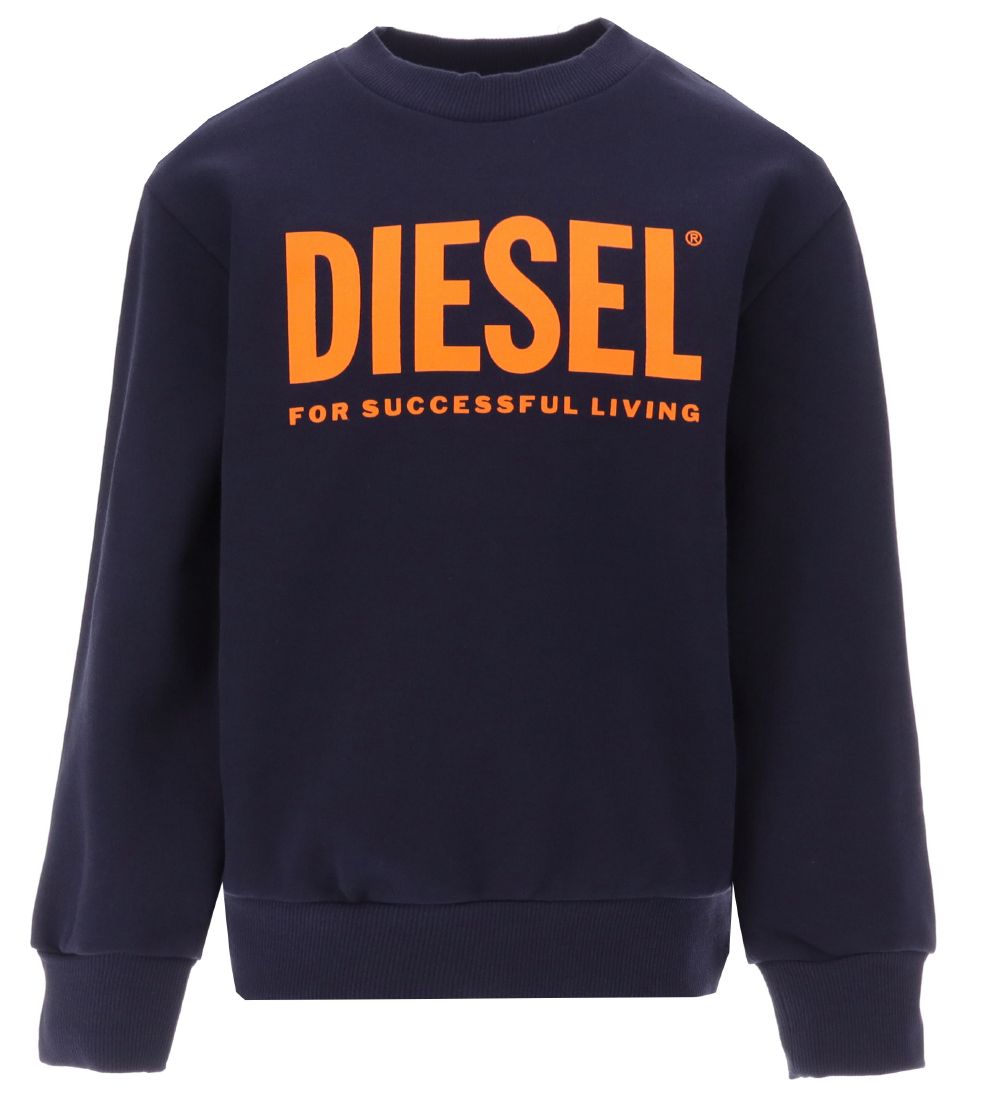 Diesel Sweatshirt - Screwdivision Logo - Navy