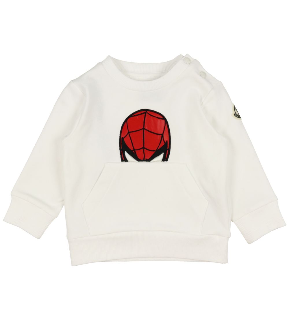 Moncler x Spider-Man Sweatsæt - Hvid m. Spider-Man