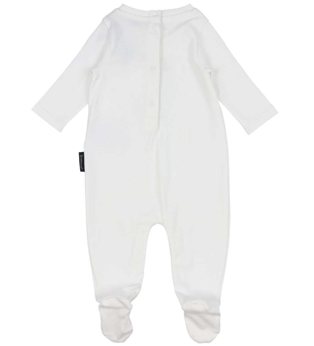 Moncler Heldragt - hvid m. Bjørn
