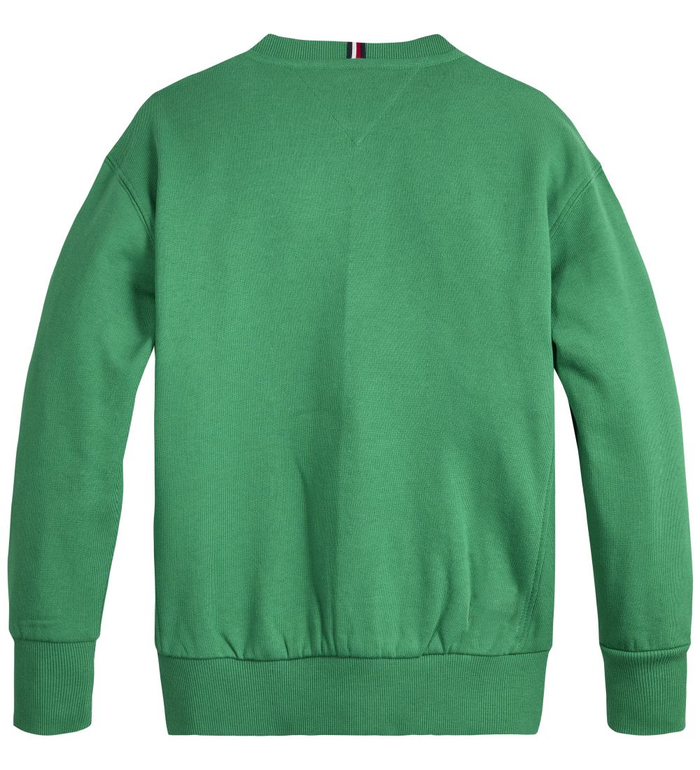 Tommy Hilfiger Sweatshirt - Cord Applique - Green Malachite