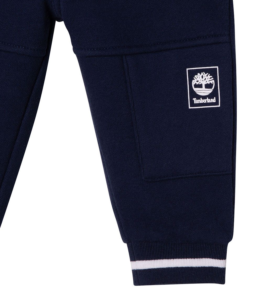 Timberland Sweatpants  - Navy m. Hvid