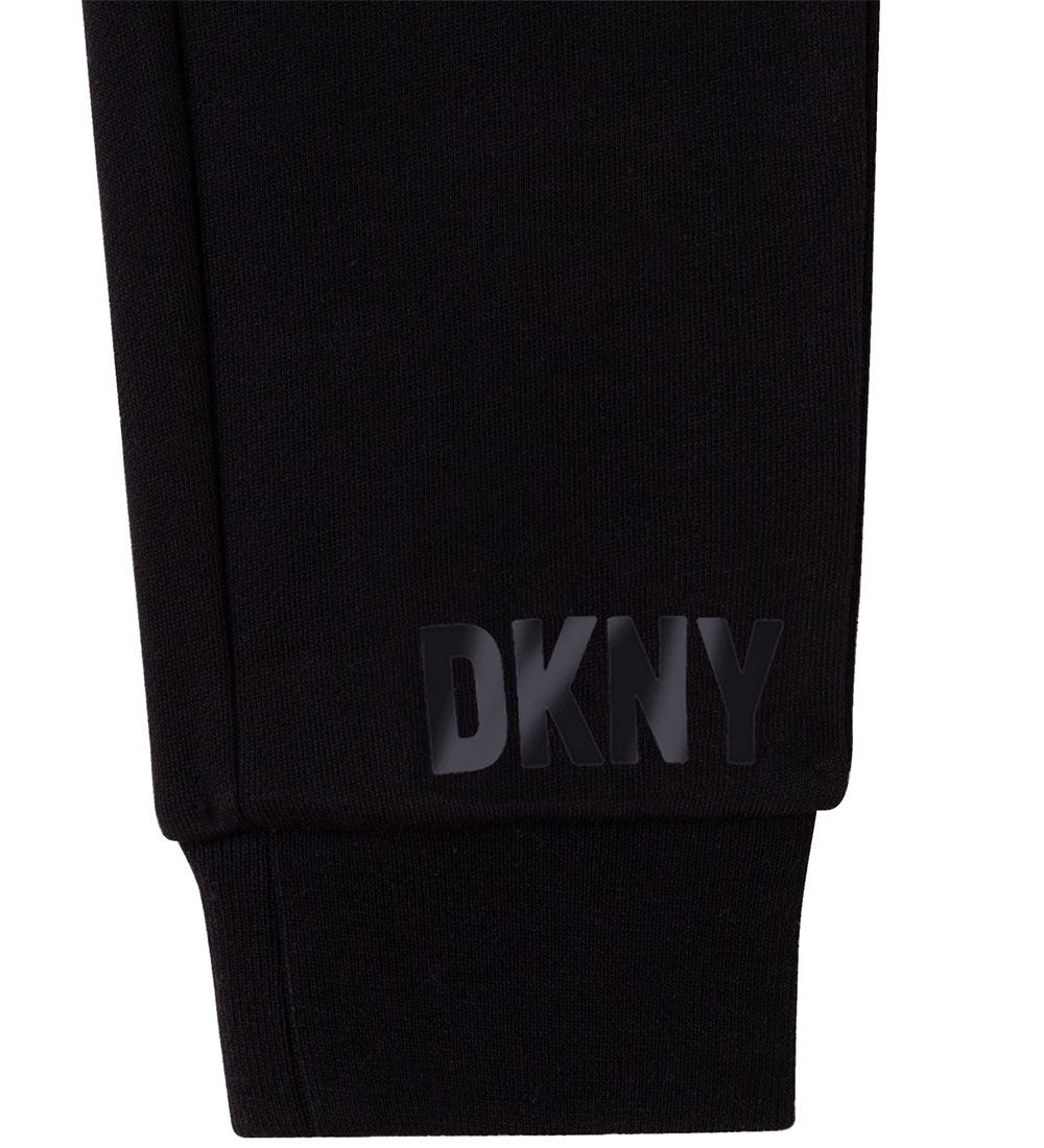 DKNY Sweatpants - Sort m. Beige