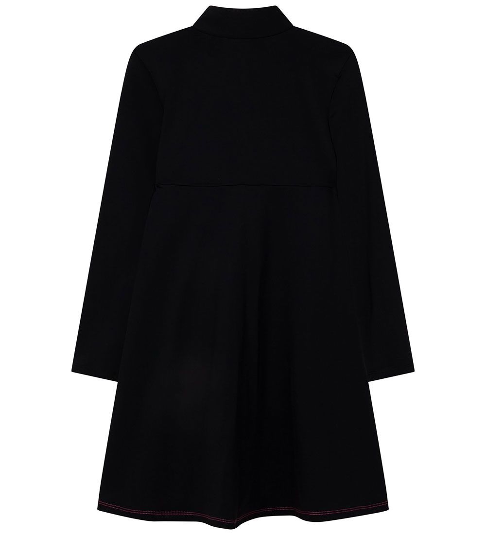 DKNY Kjole -Sort m. Pink/Lilla