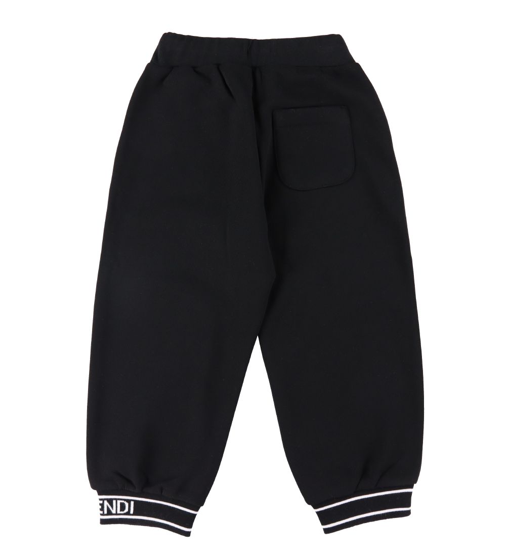 Fendi Sweatpants - Sort m. Hvid