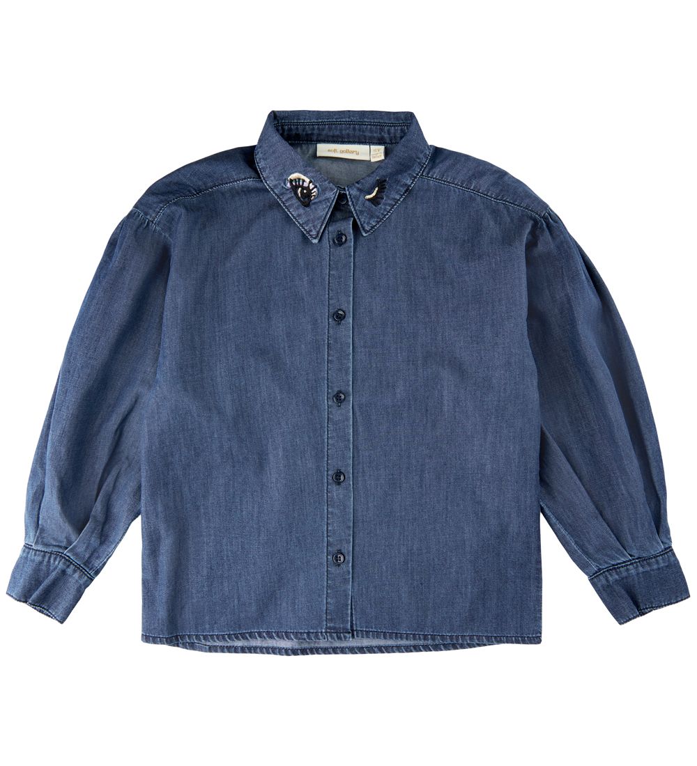 Soft Gallery Skjorte - SgIona - Dark Denim