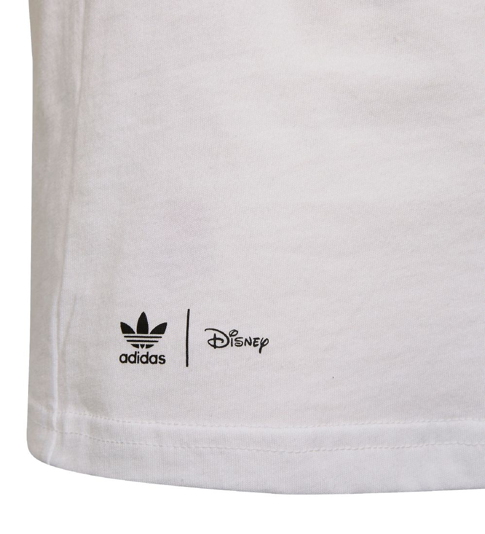 adidas Originals St - T-shirt/Shorts - Disney - Hvid/Rd