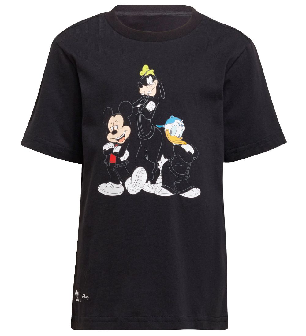 adidas Originals St - T-shirt/Shorts - Disney - Sort/Hvid