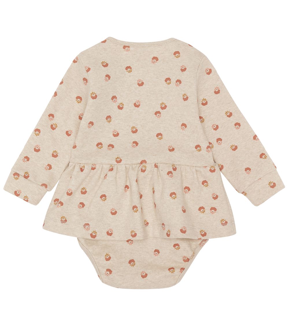 Popirol Kjolebody l/æ - Halli - Beige Melange
