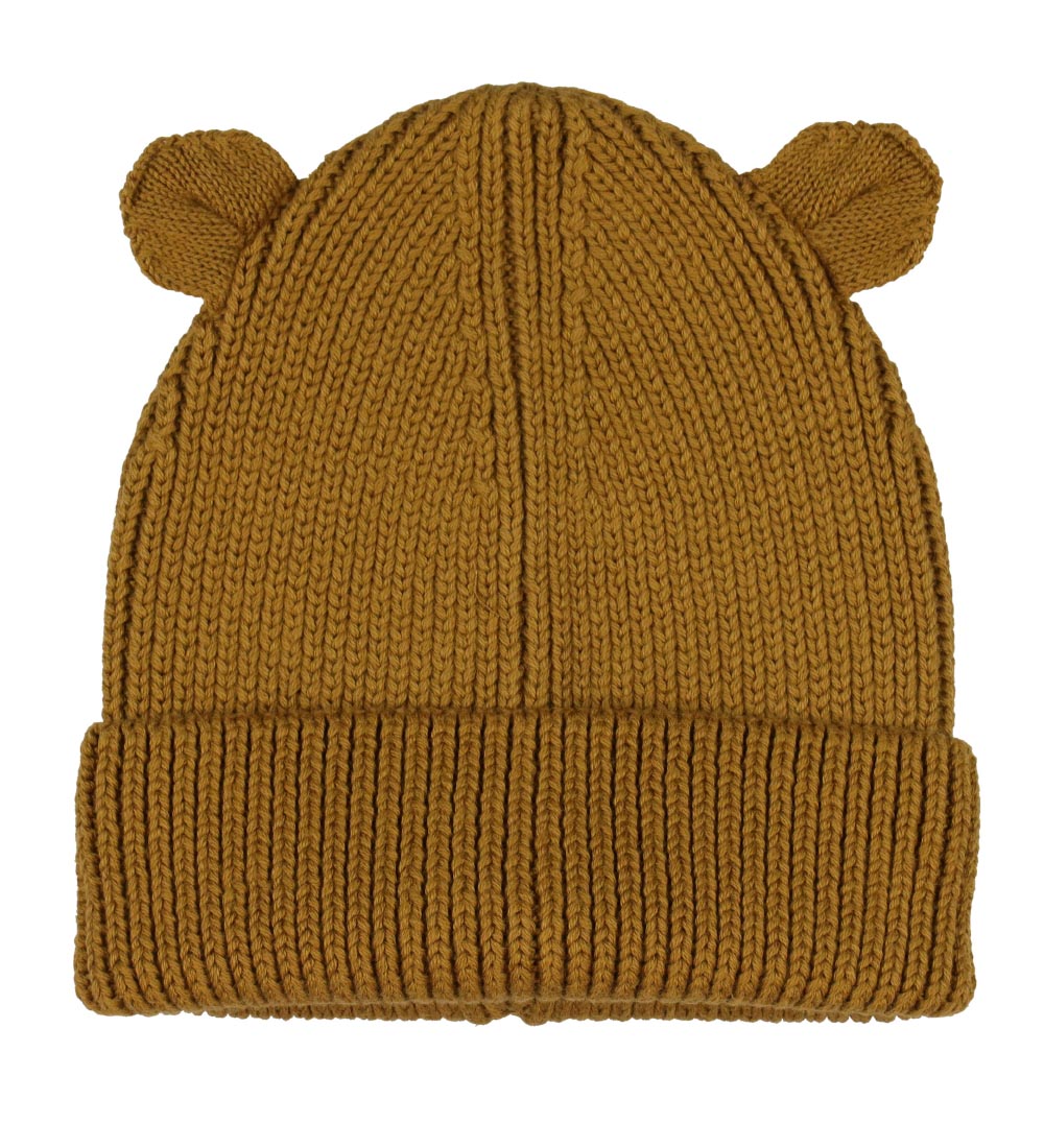 Liewood Hue - Strik - Gina Beanie - Golden Caramel