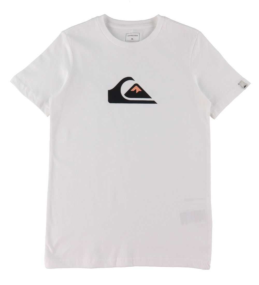 Quiksilver T-Shirt - Hvid m. Logo