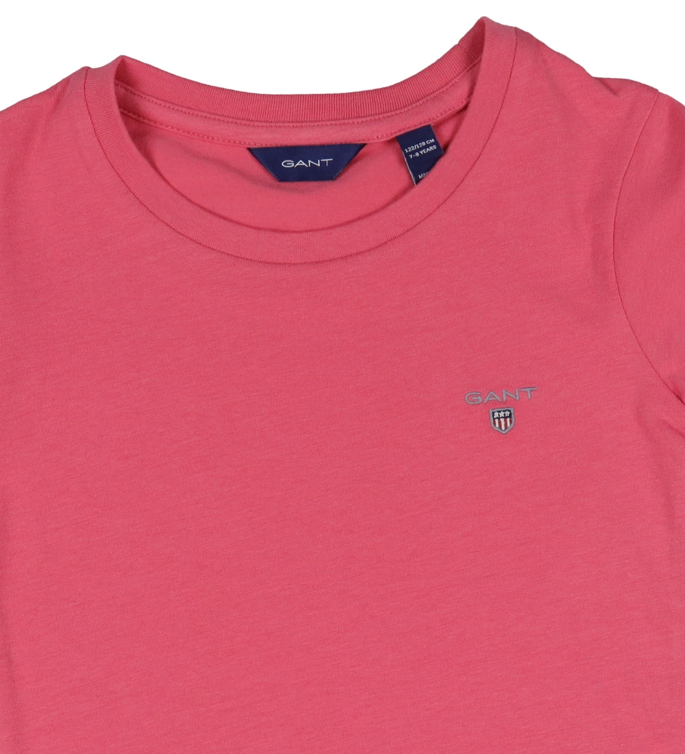 GANT T-shirt - Fitted Original - Rapture Rose