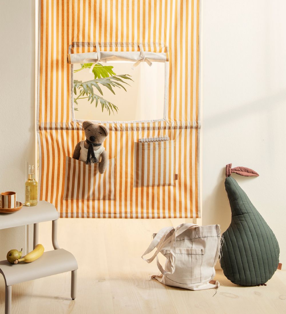 ferm Living Pude - 33x54 cm - Pære - Dark Green