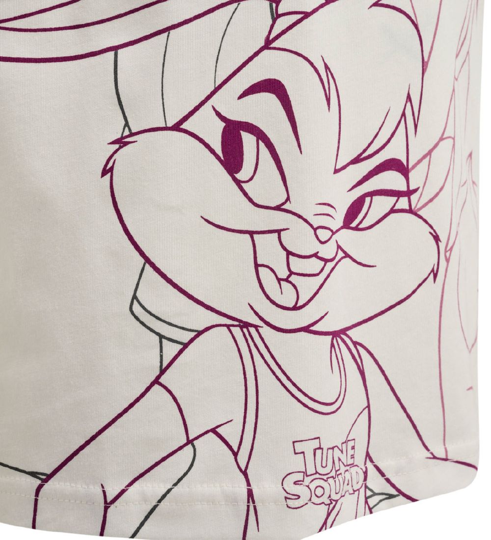 Hummel T-shirt - hmlSpace Jam Diez - Marchmallow
