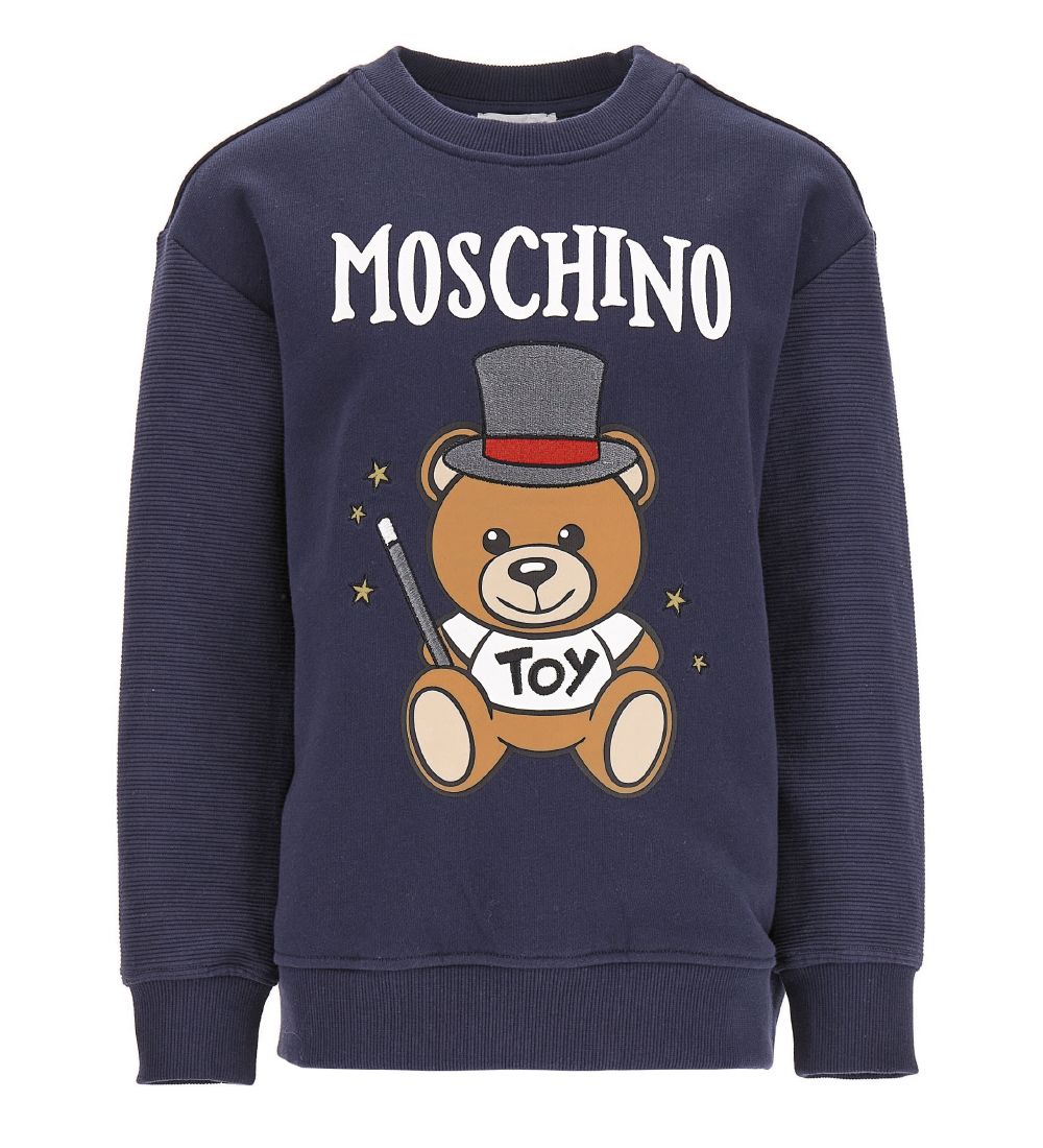 Moschino Sweatsæt - Blue Navy m. Logo
