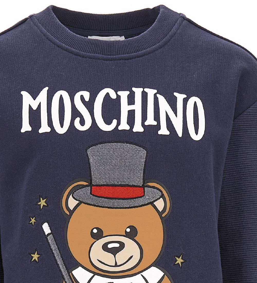 Moschino Sweatsæt - Blue Navy m. Logo