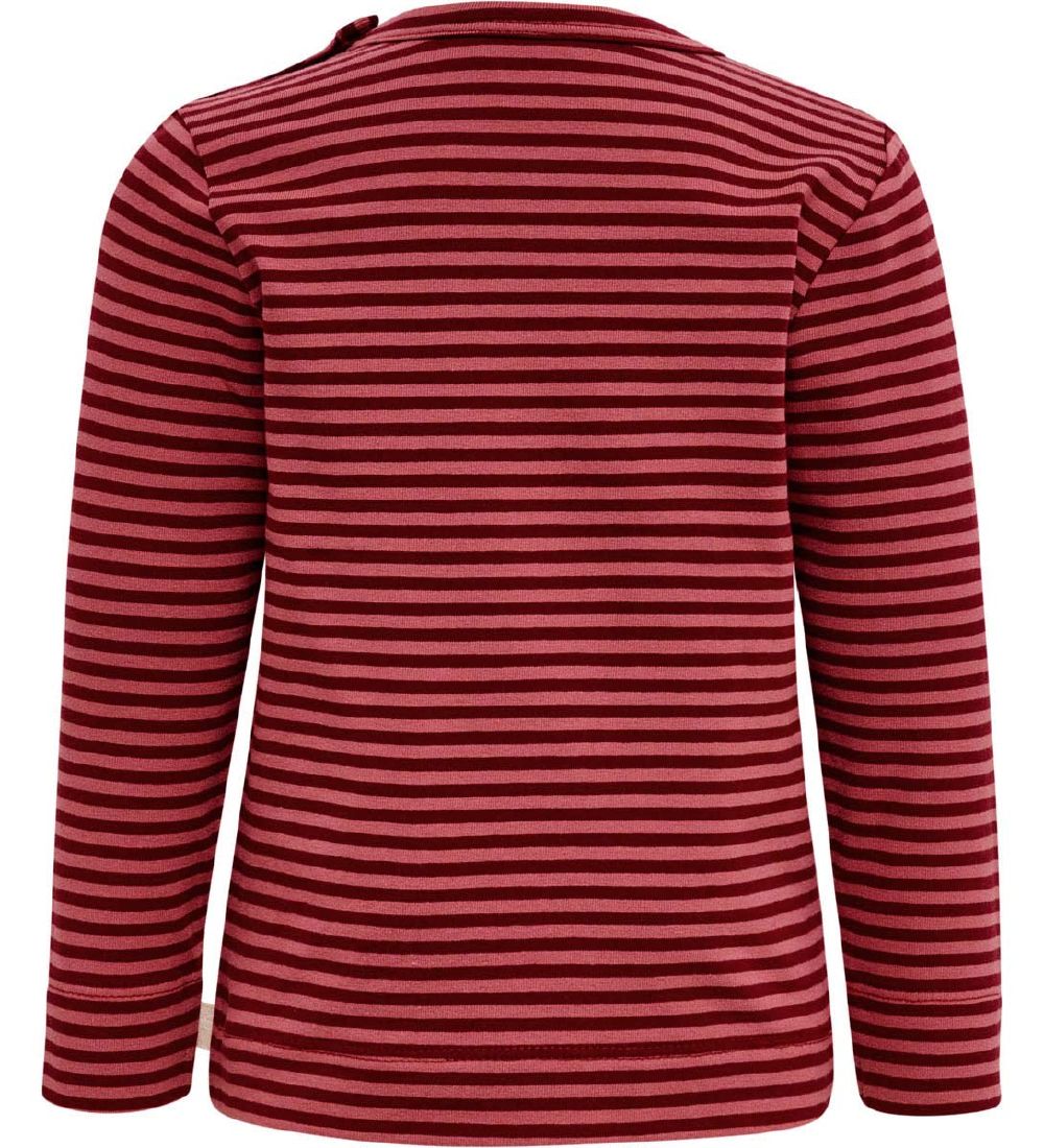 Hummel Bluse - hmlMulle - Rød m. Striber