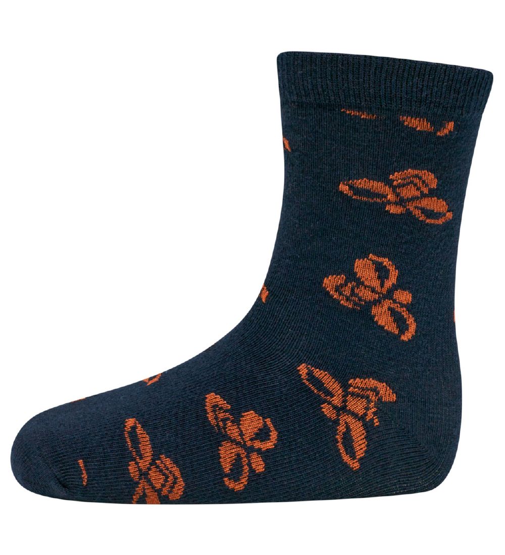 Hummel Strømper - 3-pak - HmlAlfie - Navy/Rusty Orange