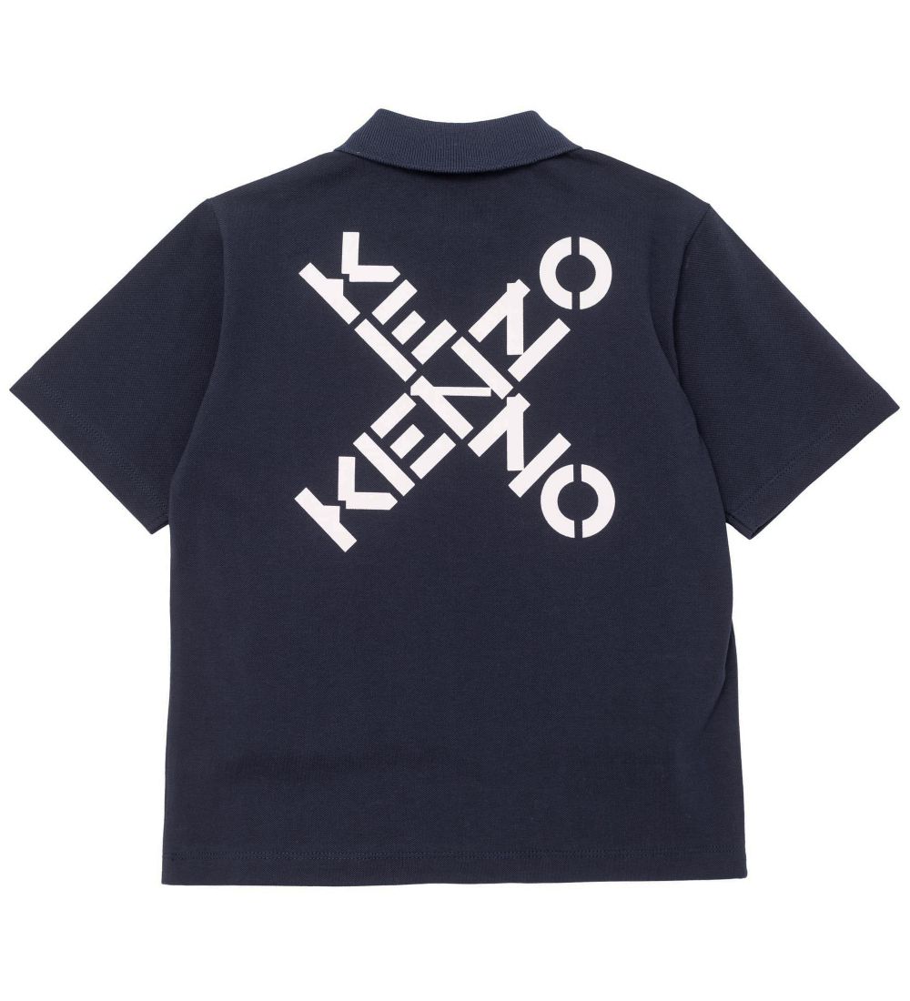 Kenzo Polo - Elektric Blue m. Logo