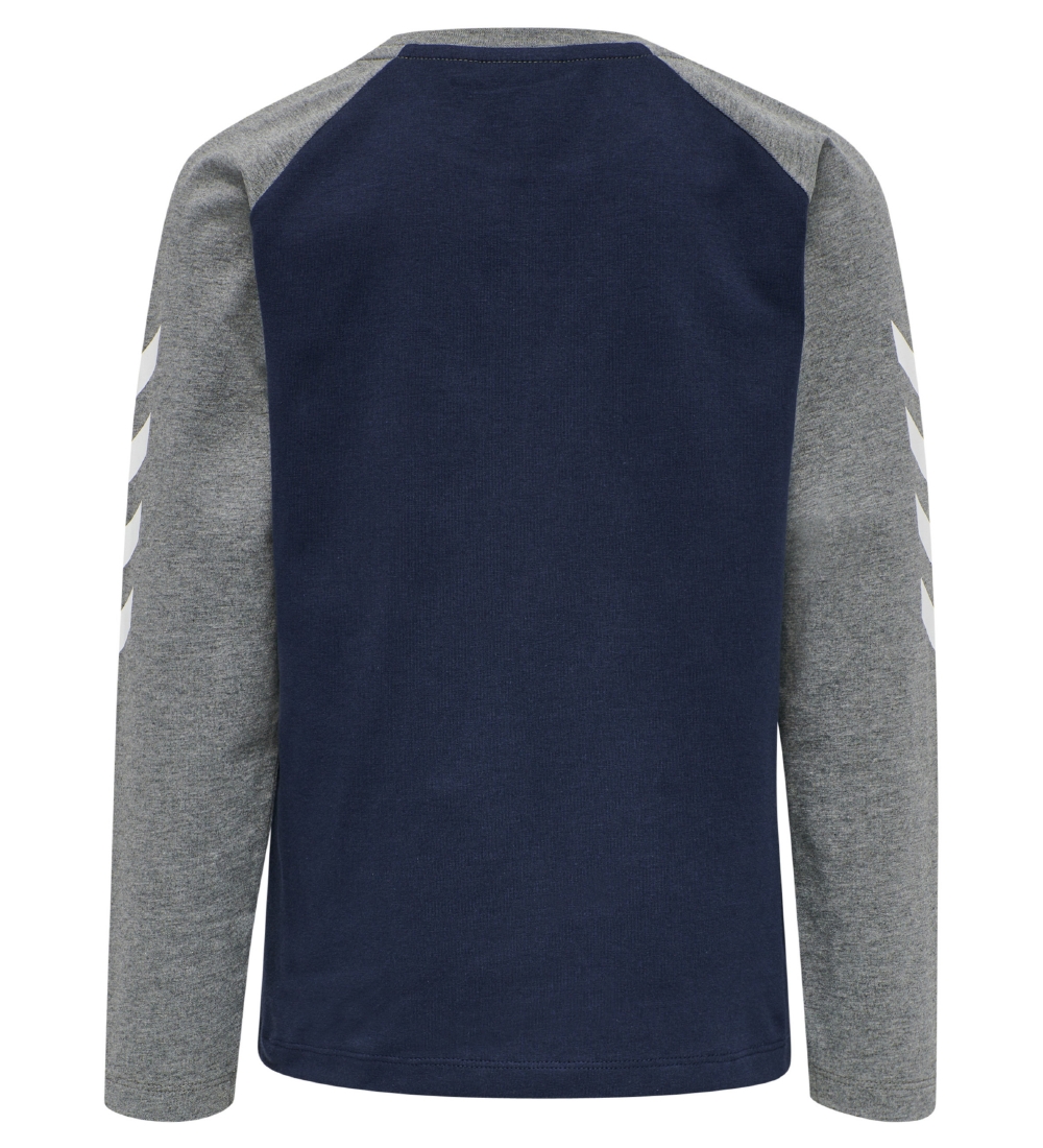 Hummel Bluse - hmlBOX - Navy/Gr