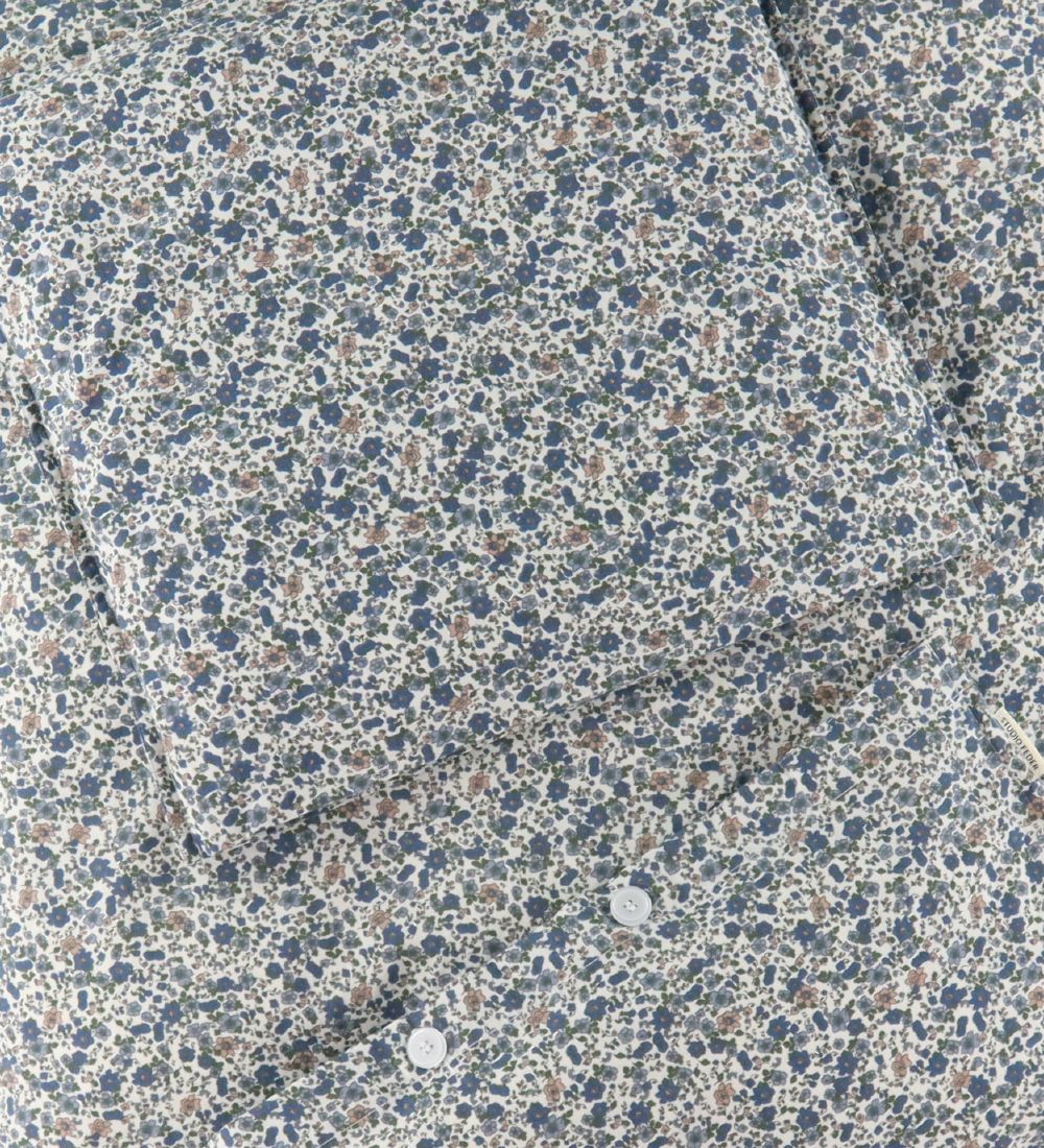 Studio Feder Sengetj - Voksen - Floral Blue