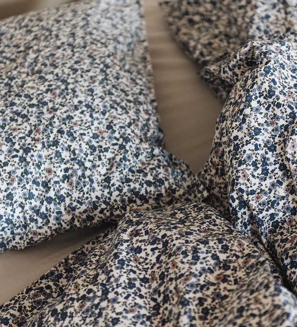 Studio Feder Sengetj - Voksen - Floral Blue