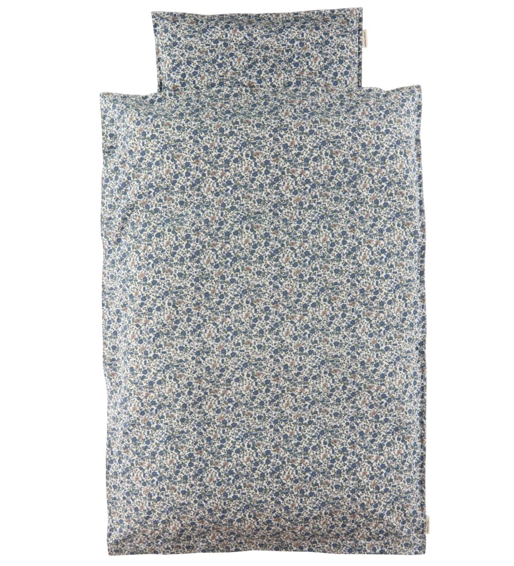 Studio Feder Sengetj - Voksen - Floral Blue