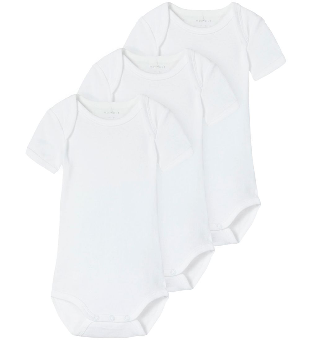 Name It Bodyer k/æ - Noos - NbnBody - 3-pak - Bright White