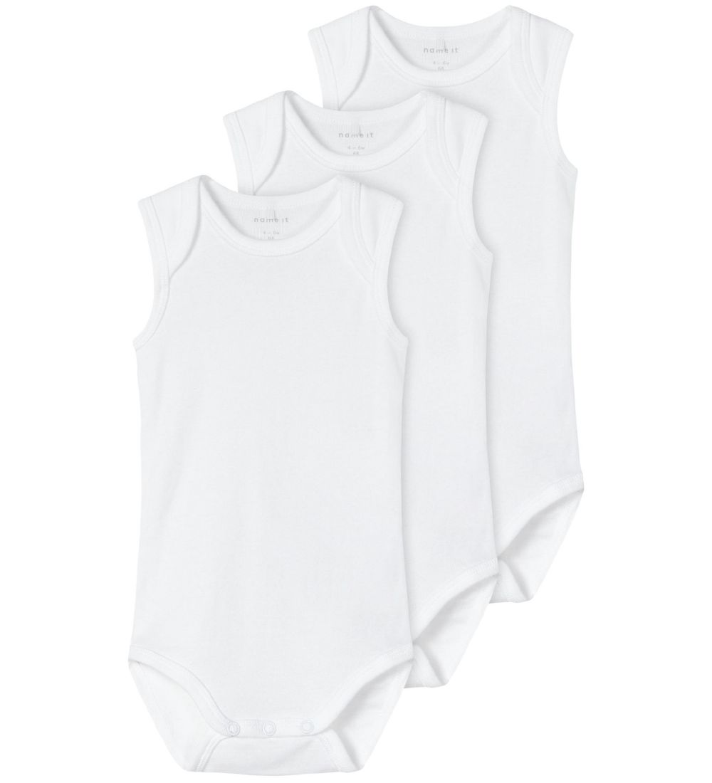 Name It Bodyer u/æ - Noos - NbnBody - 3-pak - Bright White