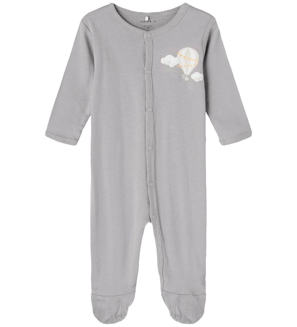 Name It Natdragt - Noos - NbnNightsuit - 2-pak - Alloy