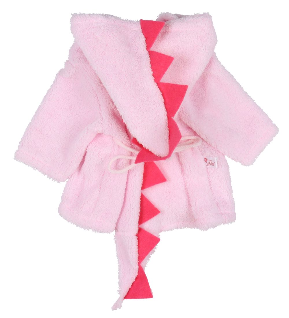 Asi Dukketilbehør - Badekåbe - 46 cm - Rosa