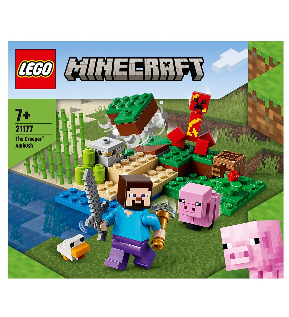LEGO Minecraft - Creeper-bagholdet 21177 - 72 Dele