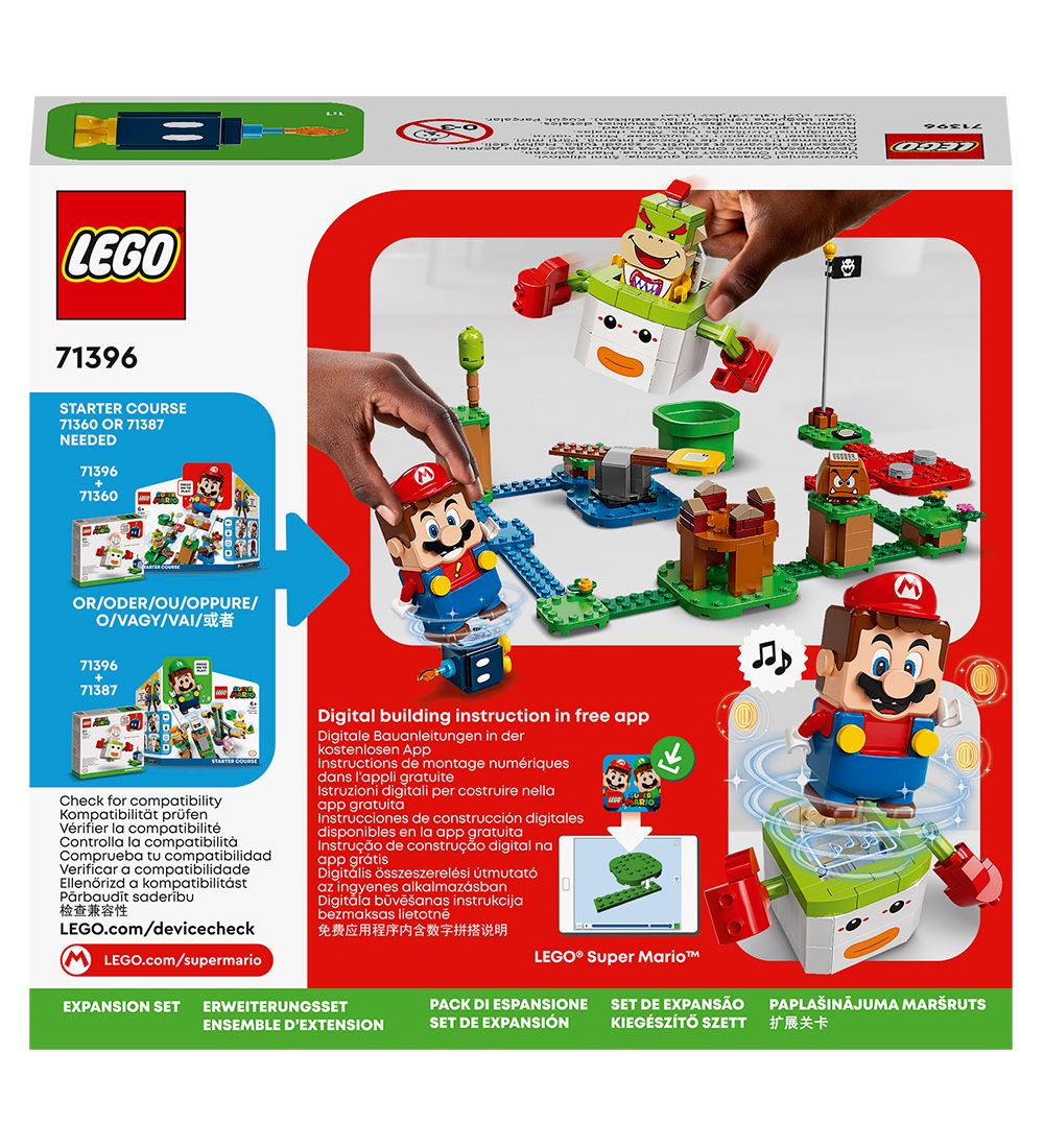 LEGO® Super Mario - Bowser Jr.'s Klovnebil - Udvidelsessæt 71396