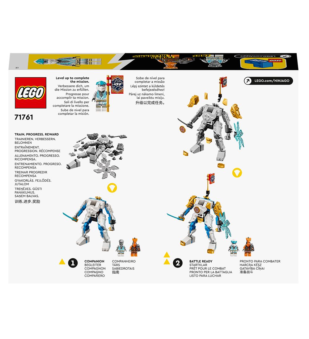 LEGO Ninjago - Zanes Power-Robot EVO 71761 - 95 Dele