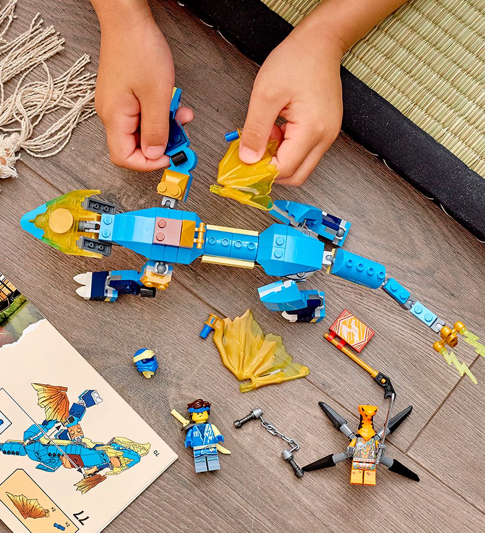 LEGO Ninjago - Jays Tordendrage EVO 71760 - 140 Dele