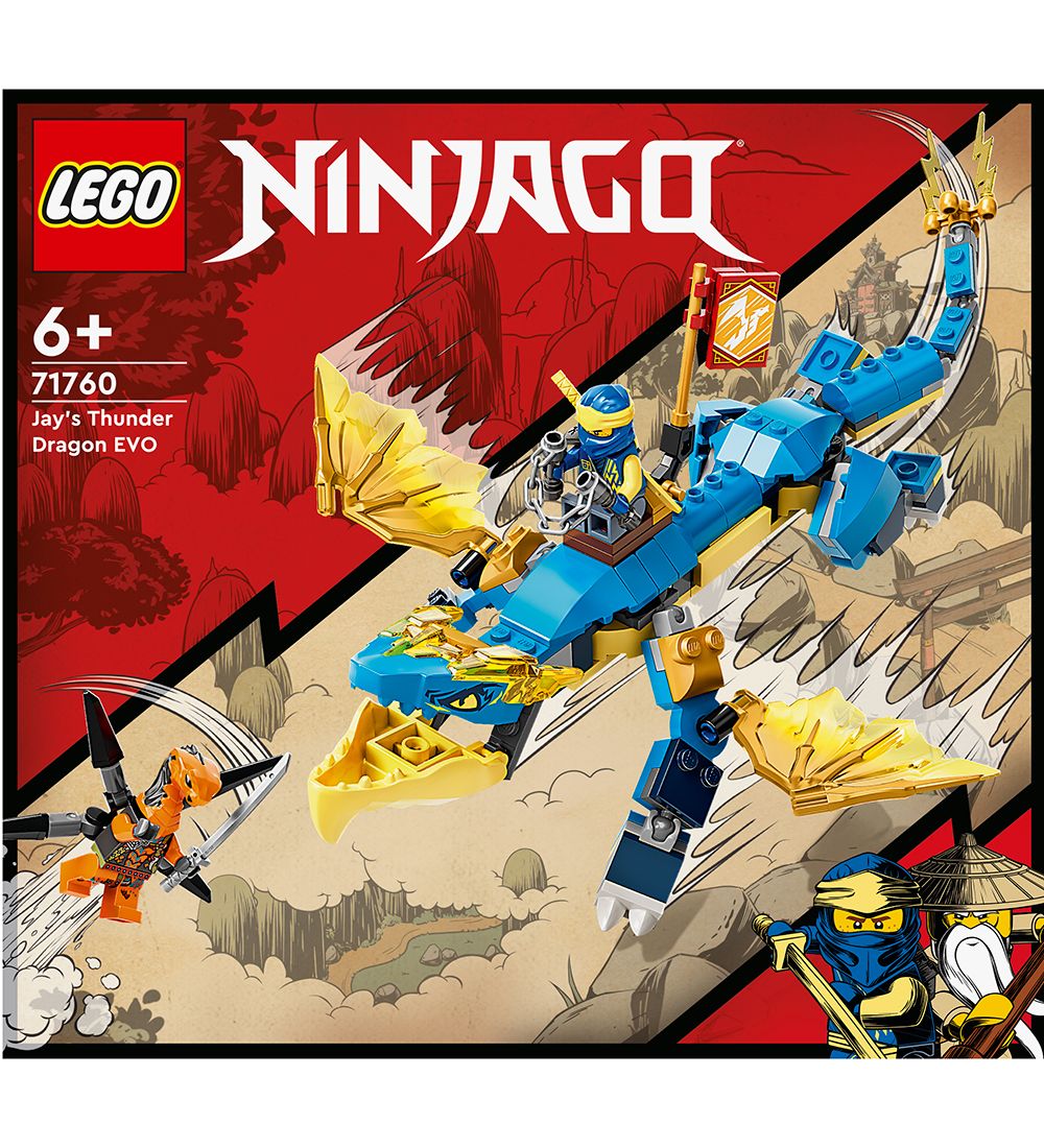 LEGO Ninjago - Jays Tordendrage EVO 71760 - 140 Dele