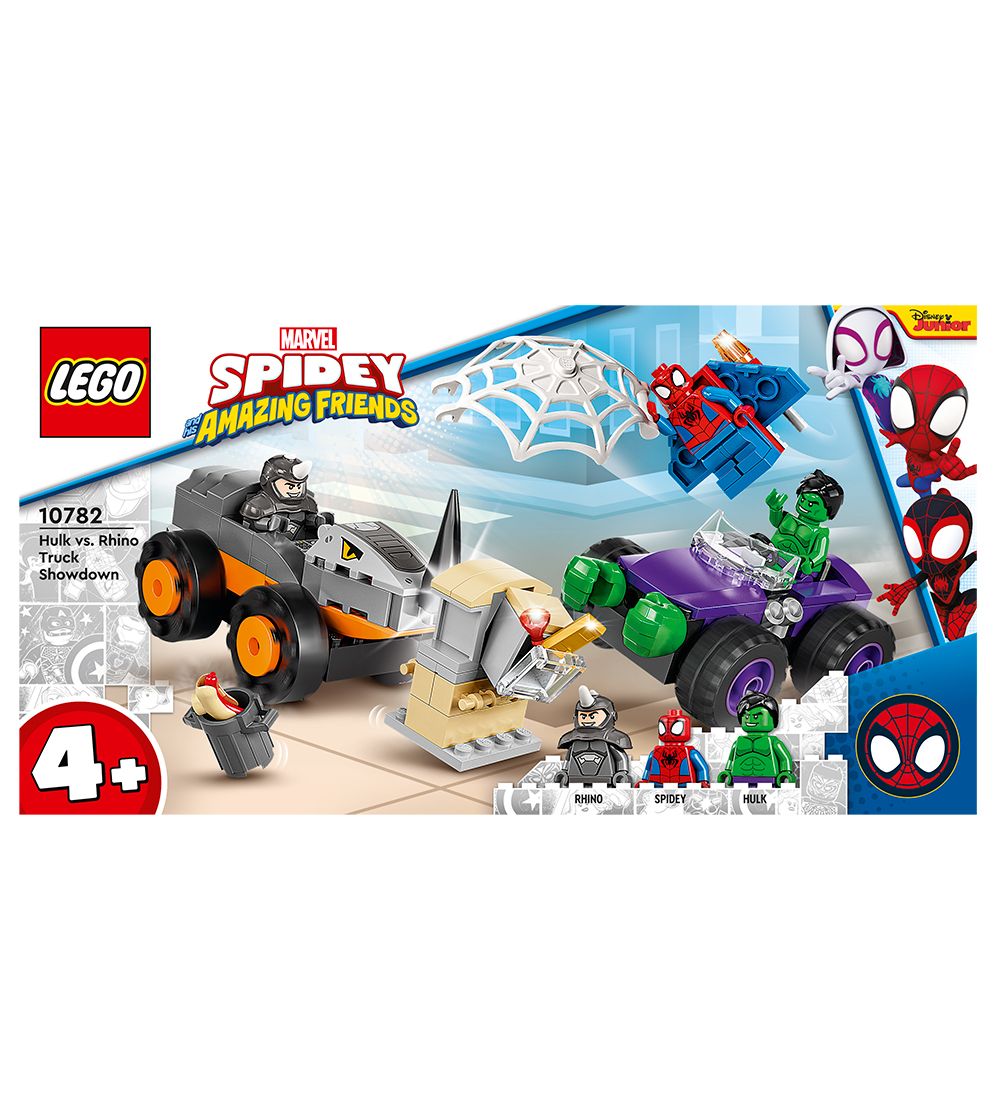 LEGO® Marvel Spider-Man - Hulk Og Rhinos Truck-Kamp 10782 - 110