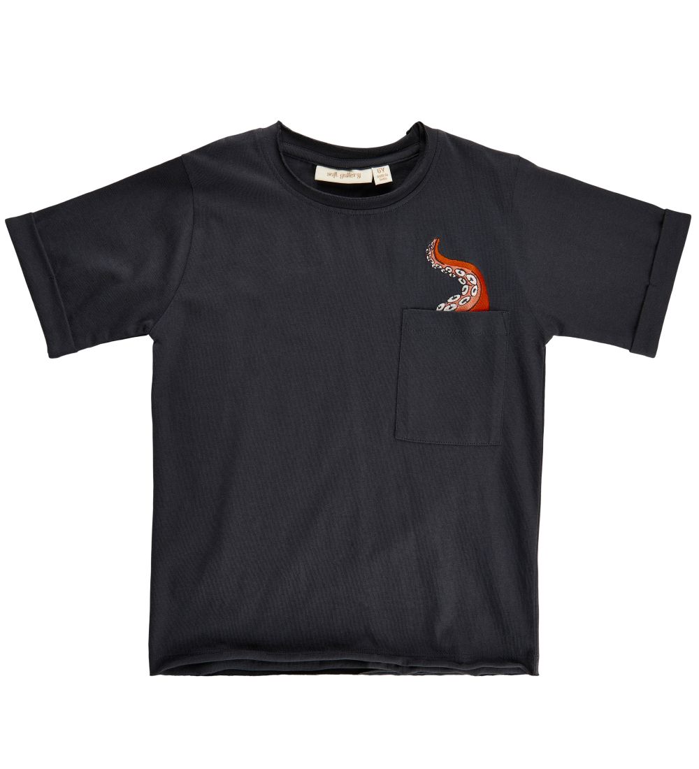 Soft Gallery T-shirt - SGJaden Octopus - Phantom