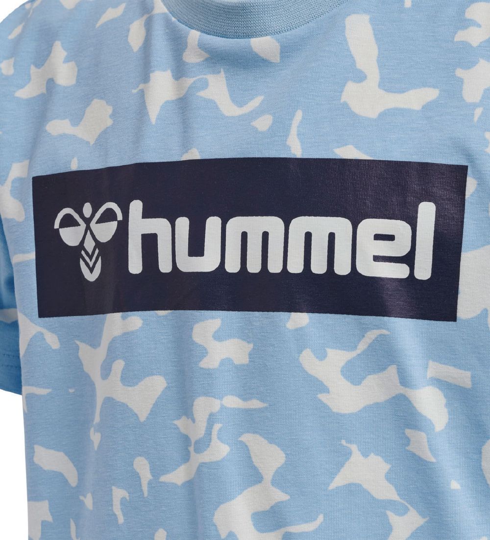 Hummel T-shirt - hmlCarter - Airy Blue