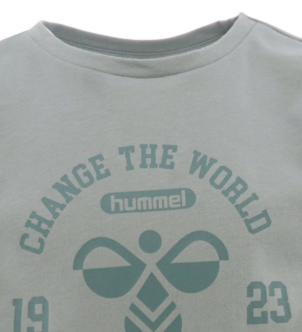 Hummel T-shirt - hmlMalin - Chinois Green