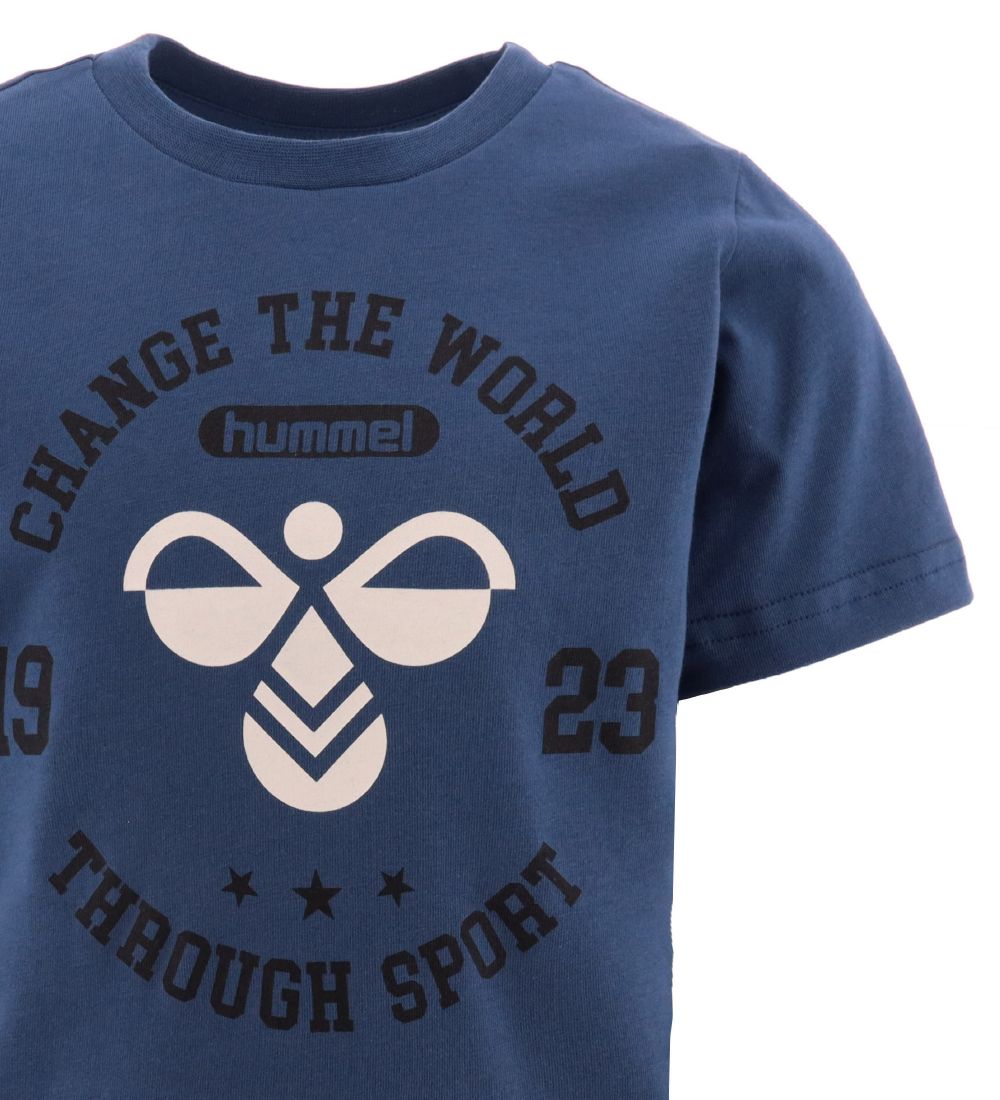Hummel T-shirt - hmlKalle - Ensign Blue