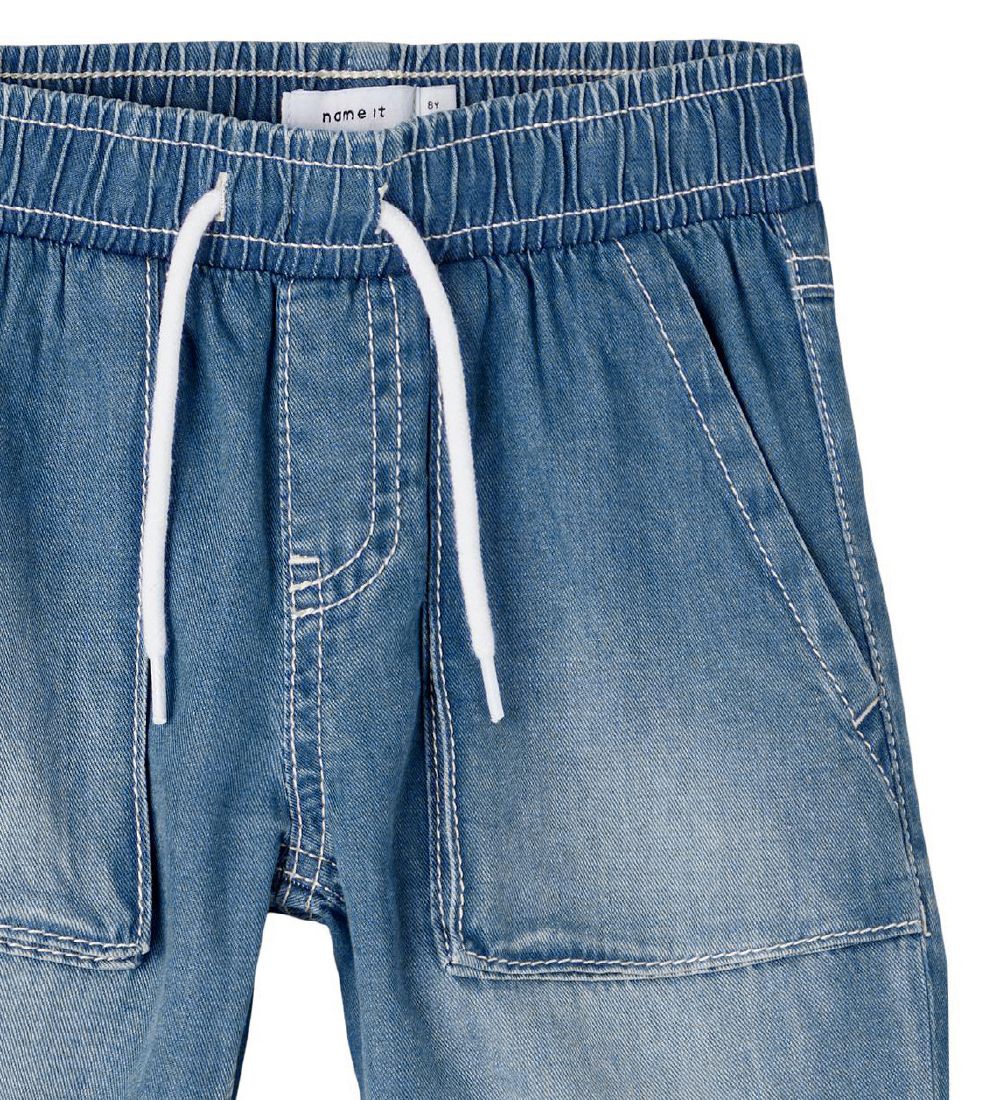 Name It Shorts - NkmRyan - Medium Blue Denim