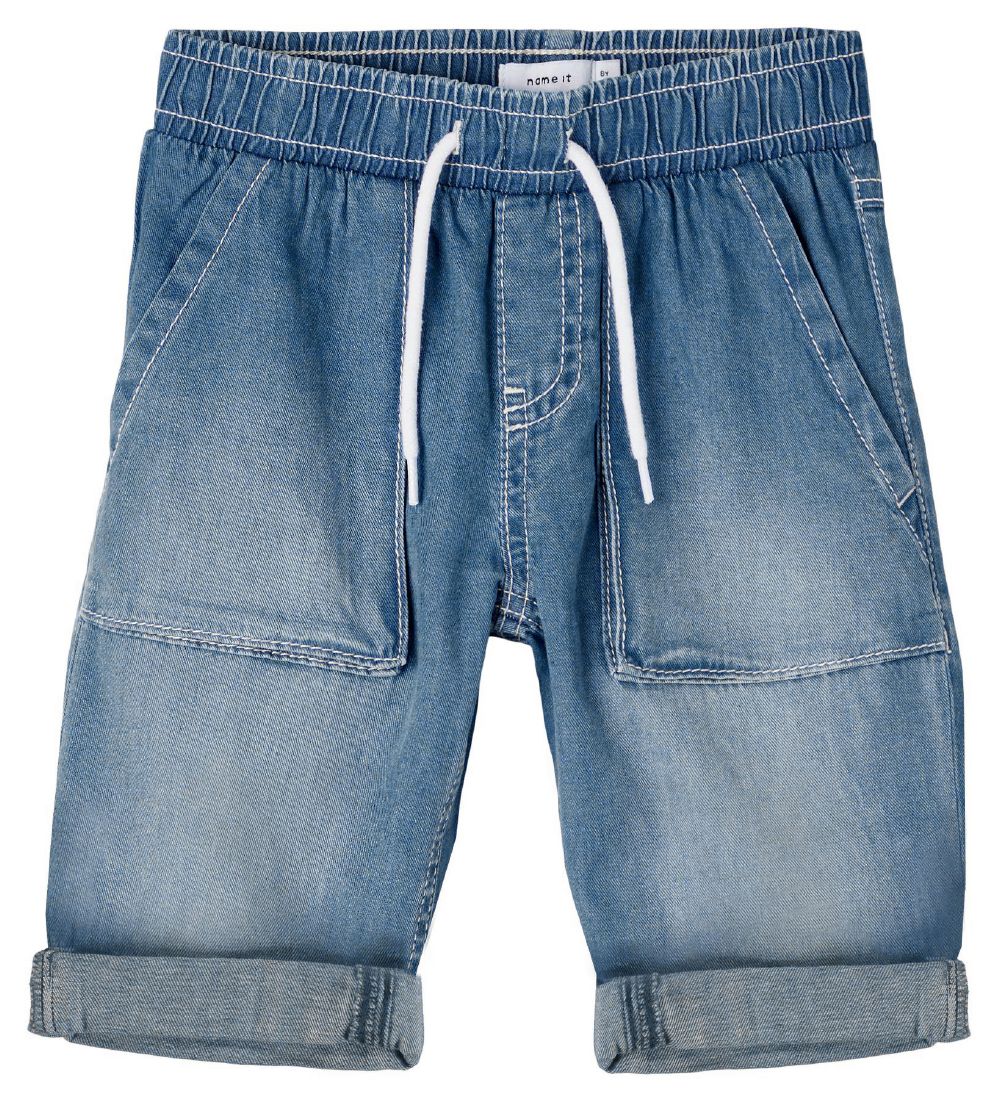 Name It Shorts - NkmRyan - Medium Blue Denim