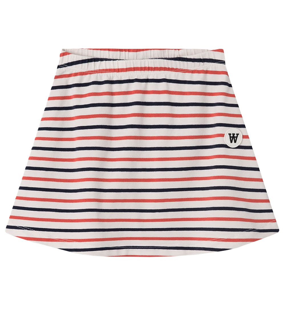 Wood Wood Nederdel - Ida - Off-White Stripes