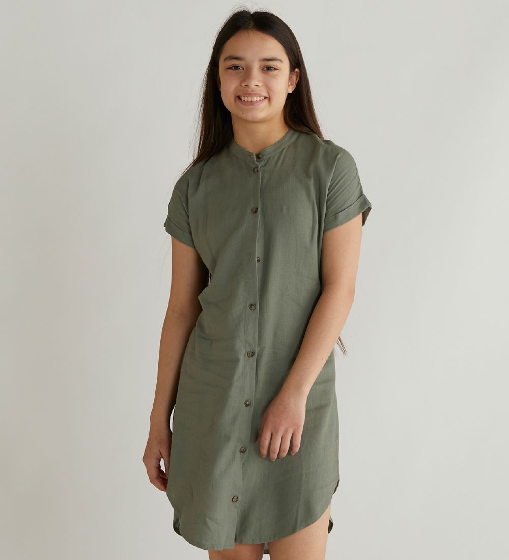 Grunt Kjole - Jedo - Army Green