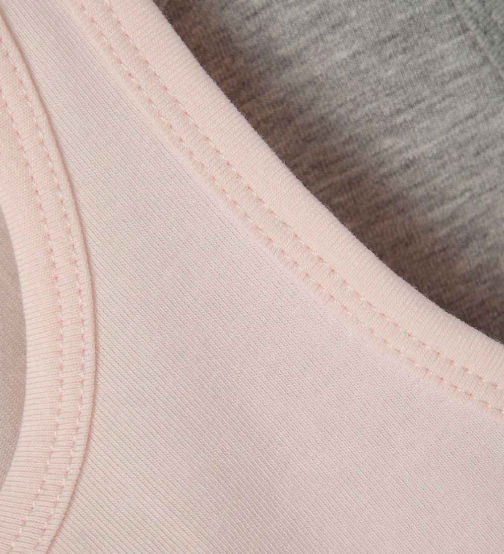 Name It Undertrøje - Noos - NmfTank - 2-pak - Barely Pink w/ Gre