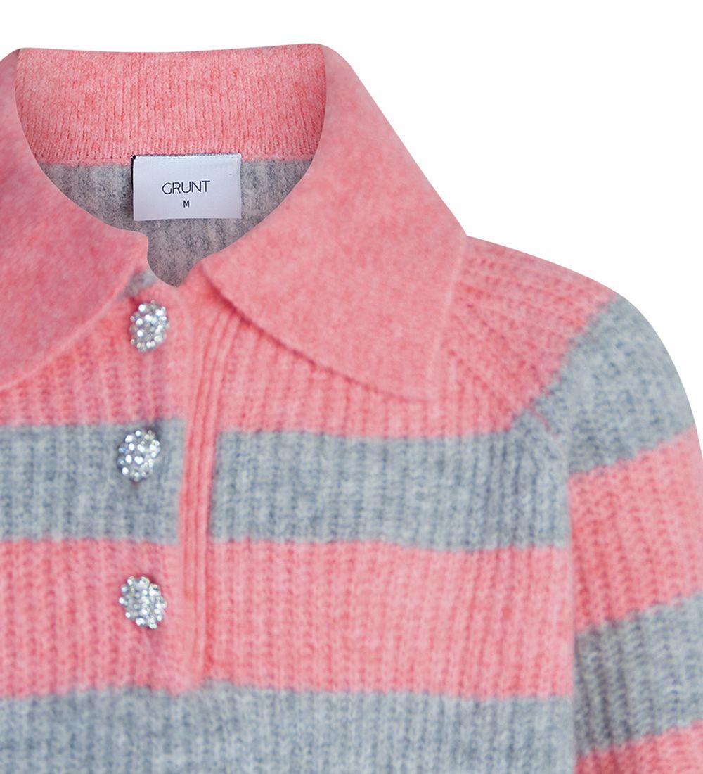 Grunt Bluse - Strik - Else - Coral