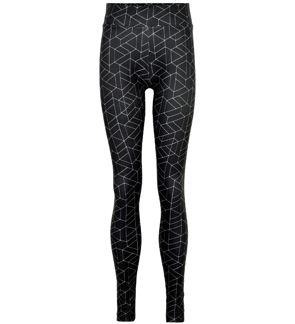 Cost:Bart Leggings - CBSira AOP - Black Geometric
