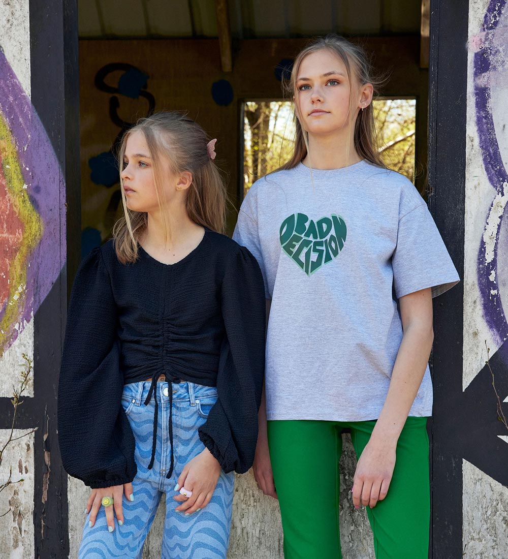 Hound T-shirt - Oversized - Grey Mix