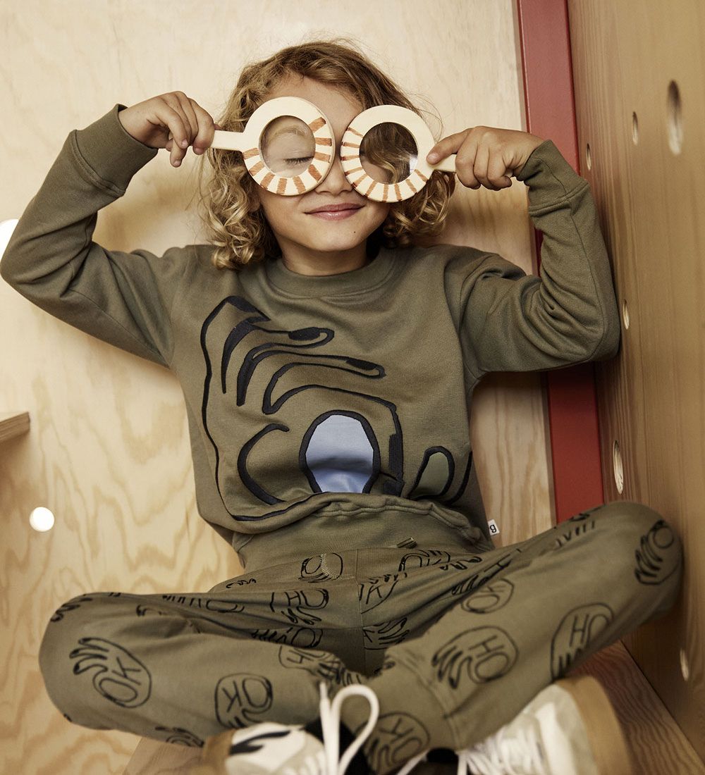 Soft Gallery Sweatshirt - SgBaptiste - Deep Lichen Green